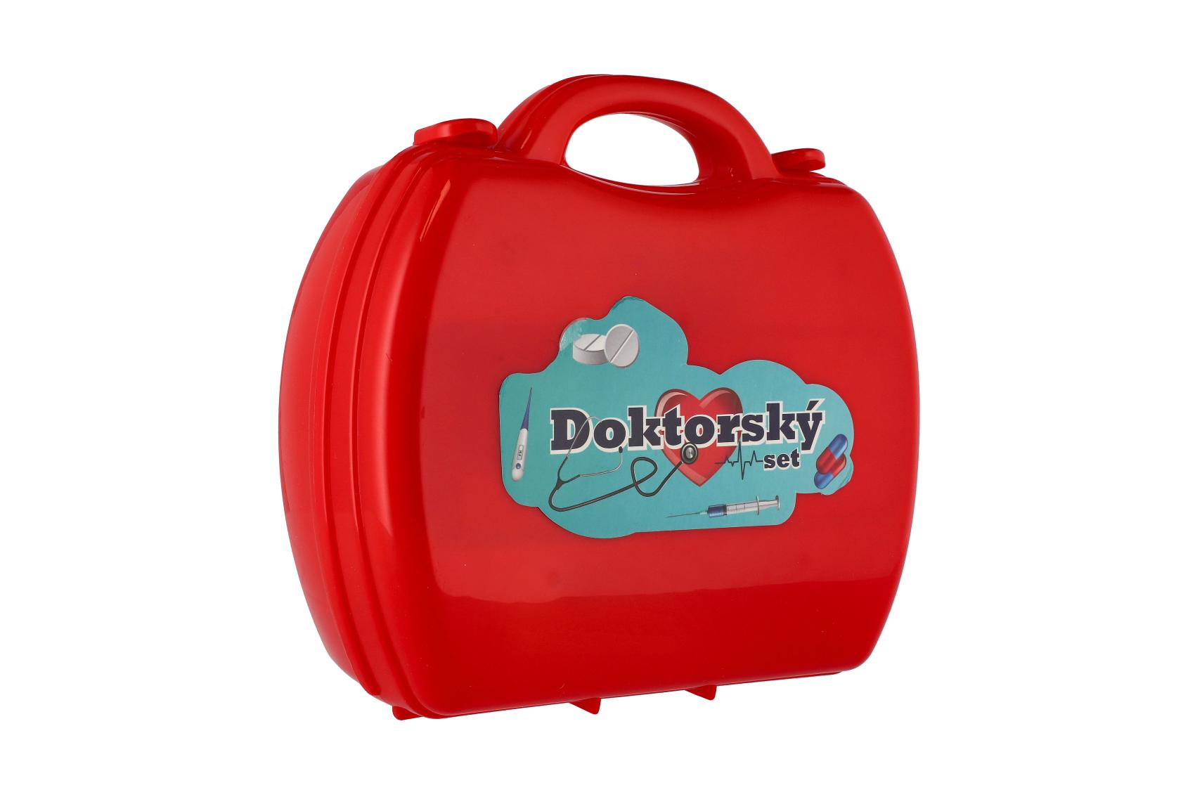 Dětská doktorská sada v kufříku, 24cm