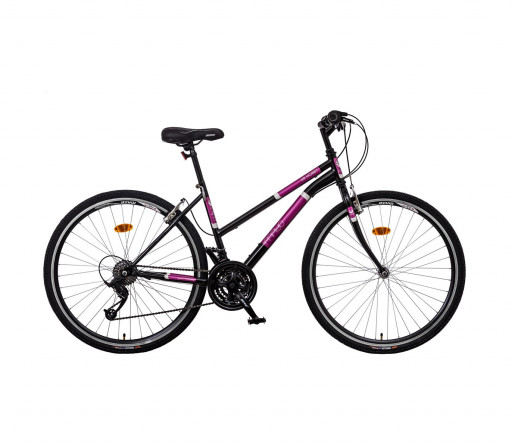 MAYO XR HOBBY LADY 18" Krosové kolo 2022 černo-růžové