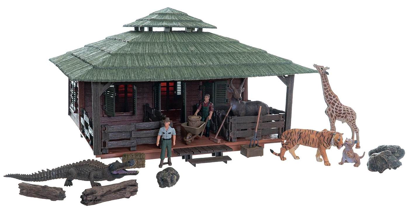 Velká sada zvířátek ze ZOO s doplňky