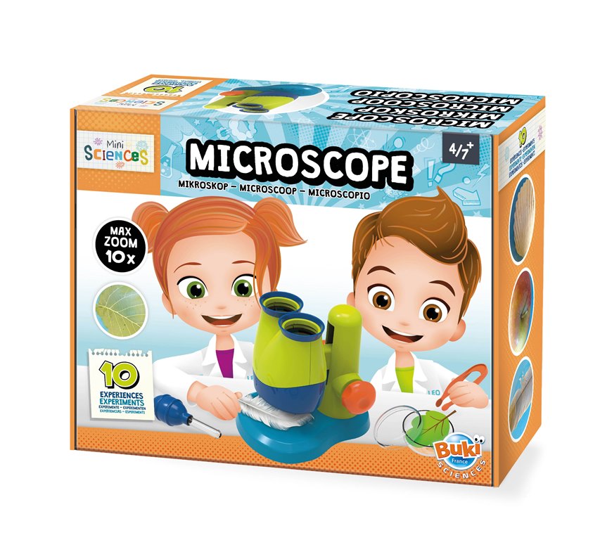 BUKI MiniScience Mikroskop Stereo 10x zoom