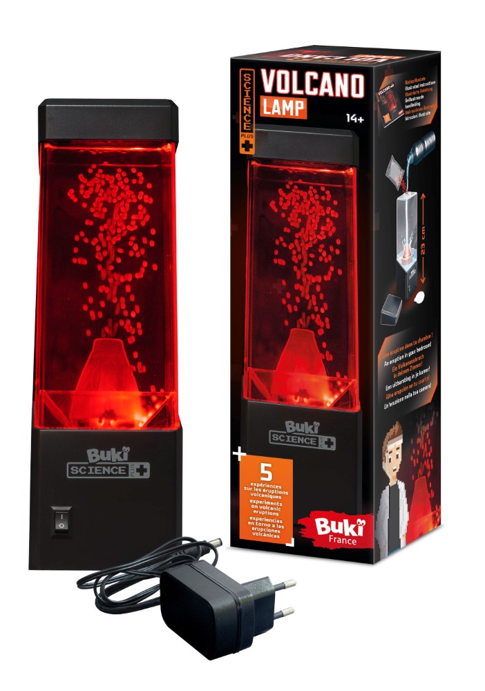BUKI Science Lávová lampa vulkán