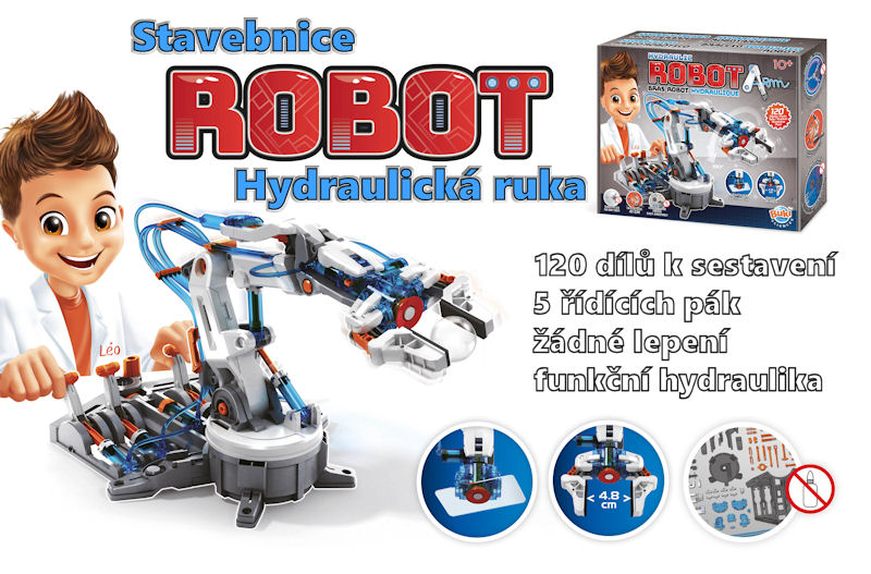 BUKI Hydraulická robotická ruka