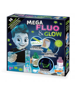 Buki Mega Fluo and Glow laboratoř