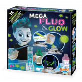 Buki Mega Fluo and Glow laboratoř