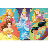 Trefl Puzzle 100 dílků - Disney Setkání princezen