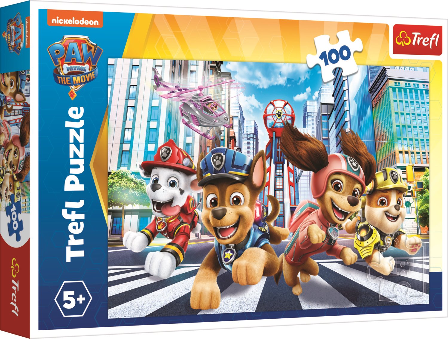 Trefl Puzzle 100 dílků - Tlapková patrola, Jsme tým