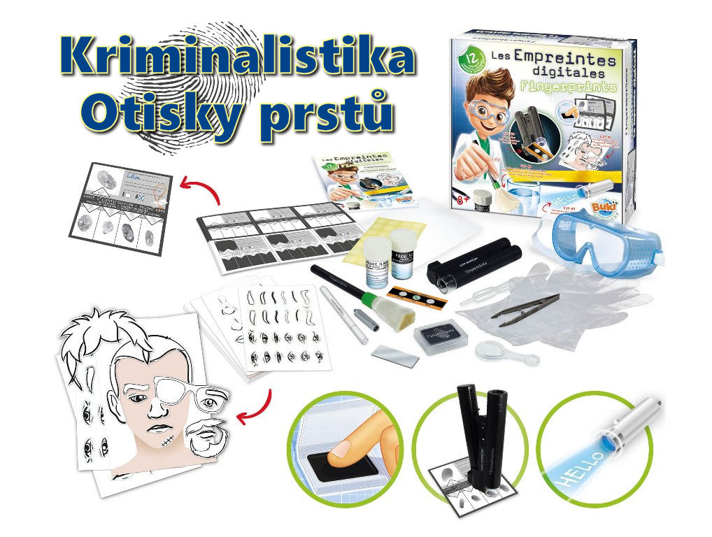 BUKI Kriminalistika - otisky prstů