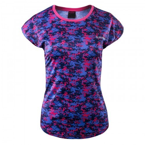Hi-Tec Dámské tričko Lady Niko Beetroot Purple Pattern, Velikost L