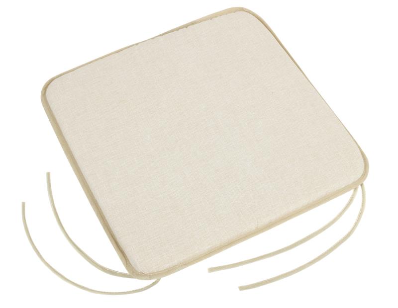 Bellatex Sedák LADA hladký - Uni smetanová - 40x40 cm hladký