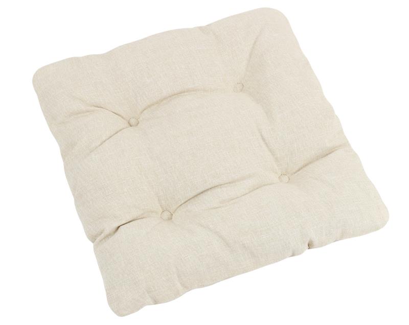 Bellatex Sedák LADA prošívaný, Uni smetanový - 40x40cm