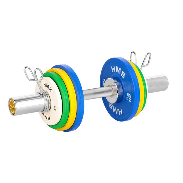 Jednoruční olympijská osa HMS GOP050 5kg, 50cm