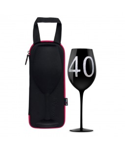 diVinto Slavnostní obří sklenice na víno 870 ml., 40 let