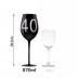 diVinto Slavnostní obří sklenice na víno 870 ml., 40 let
