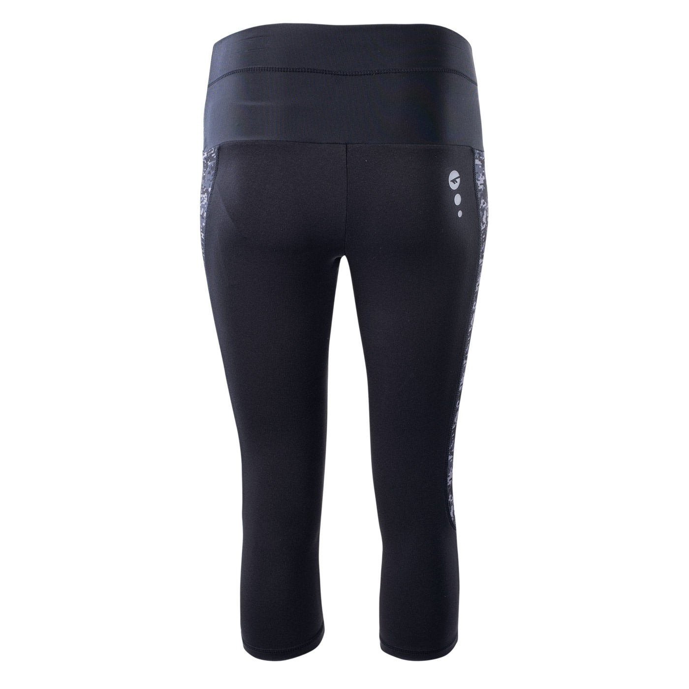 Hi-Tec Lady Siba Dámské 3/4 legíny černo-maskáčové, Velikost M