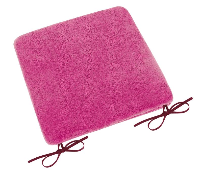 Bellatex Sedák hladký Korall micro růžový - 40x40 cm