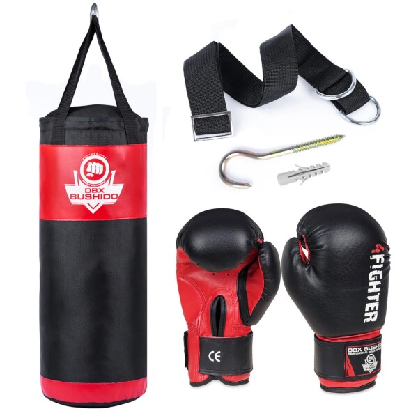 DBX BUSHIDO DBX Kids60.2, Sada pro trénink boxu, červená
