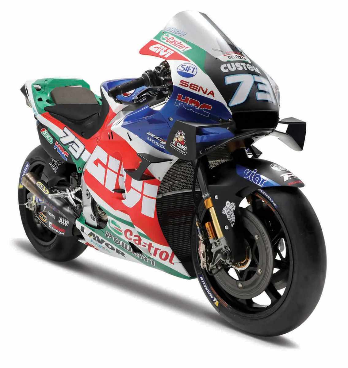 Maisto Motocykl, LCR Honda 2021 (#73 Alex Marquez), 1:18