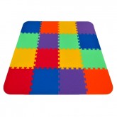 Malý Genius Pěnový koberec Optimal 16, 8 mm mix 6 barev