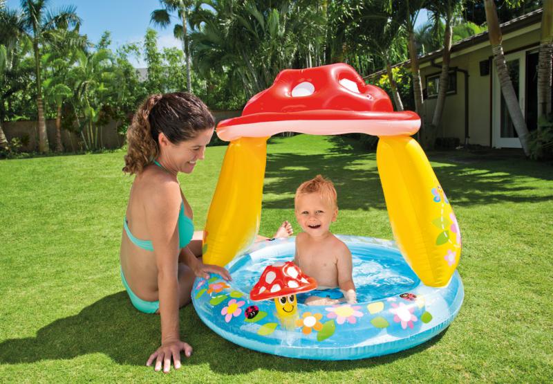 INTEX Dětský bazének muchomůrka 85x85x23 cm