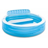 Intex nafukovací bazén Family Center modrý 224x216x76 cm 