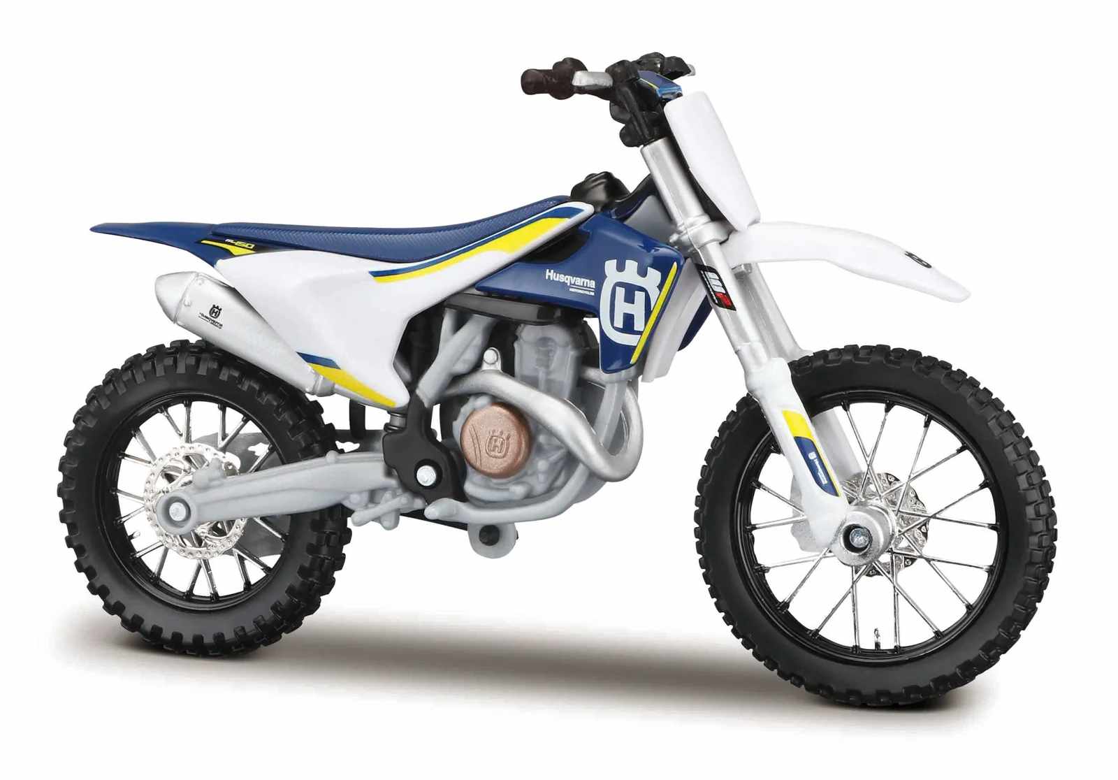 Maisto Husqvarna FC 450, Bílá 1:18