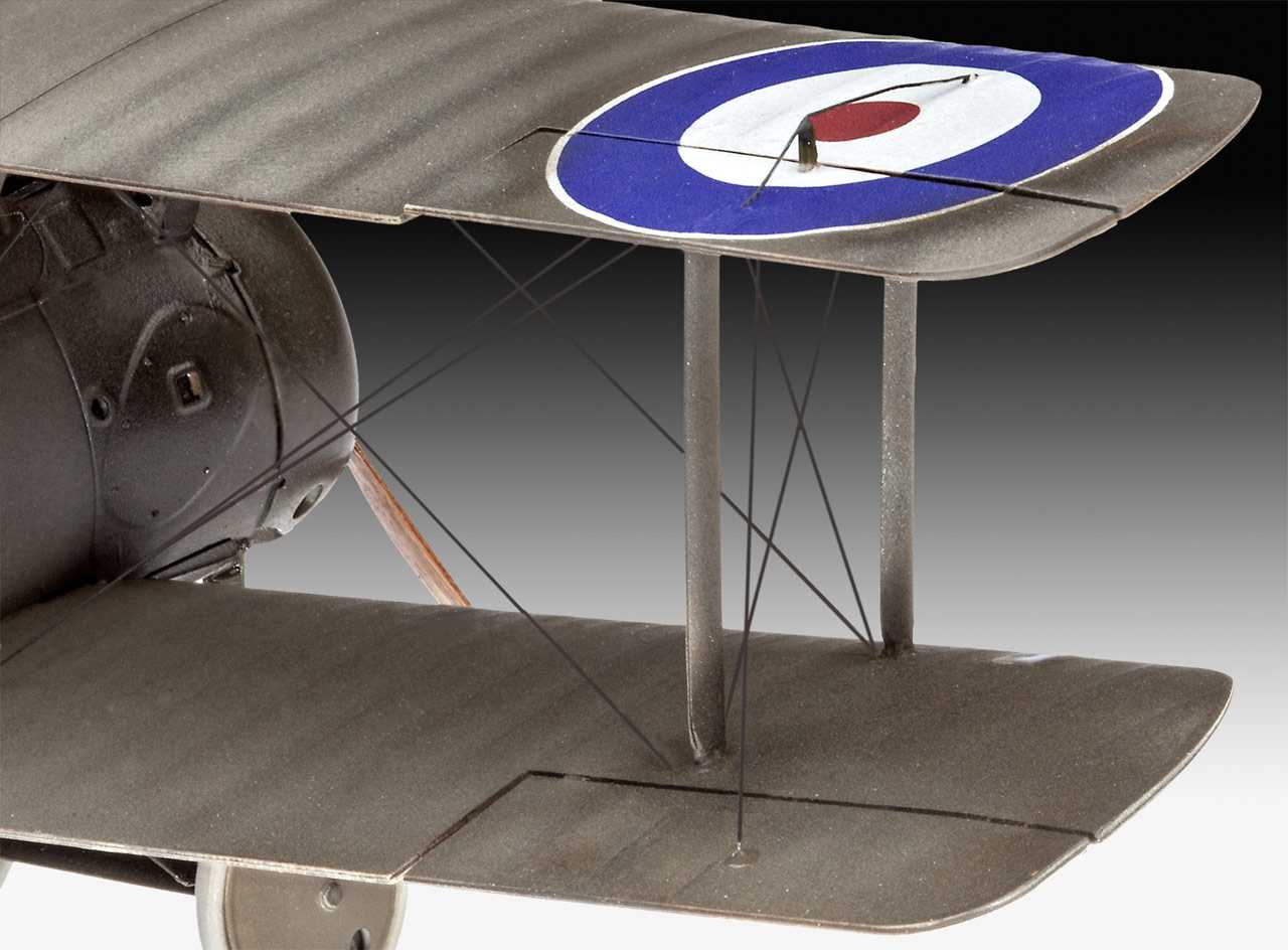 Revell ModelKit letadlo, 100 Years RAF Sopwith F.1 Camel (1:48)