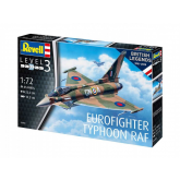 Revell ModelKit letadlo, 100 Years RAF Eurofighter Typhoon (1:72)