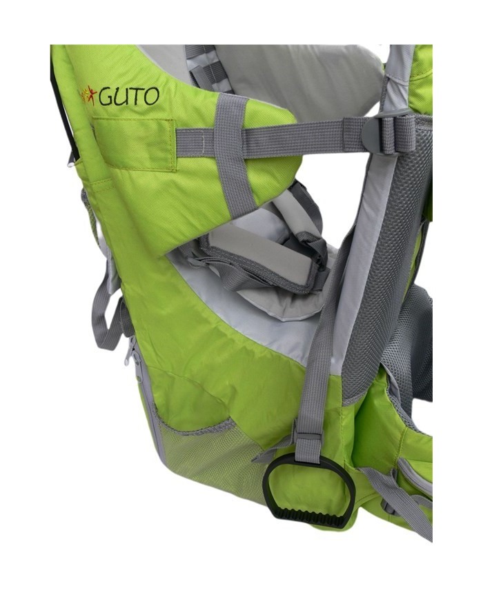 GUTO DeLuxe Dětský turistický nosič, zelený