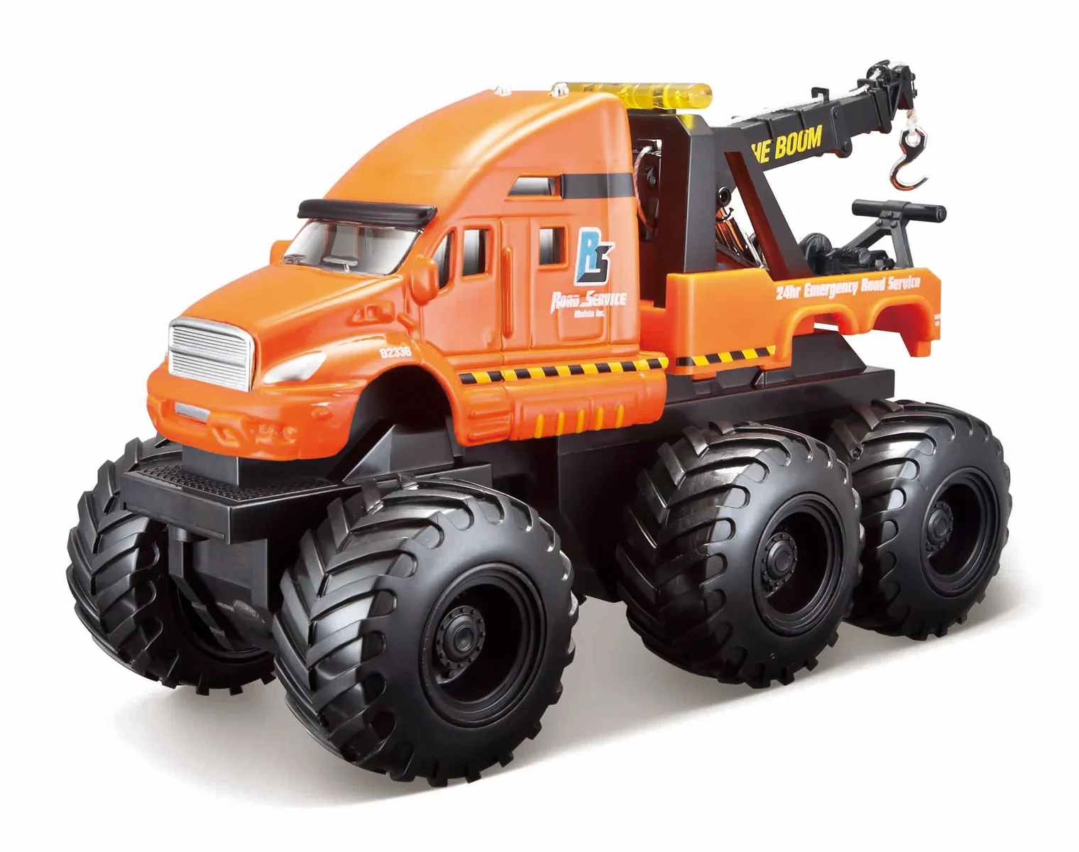 Maisto Builder Zone Quarry monsters, užitkové vozy, odtahový vůz, oranžová