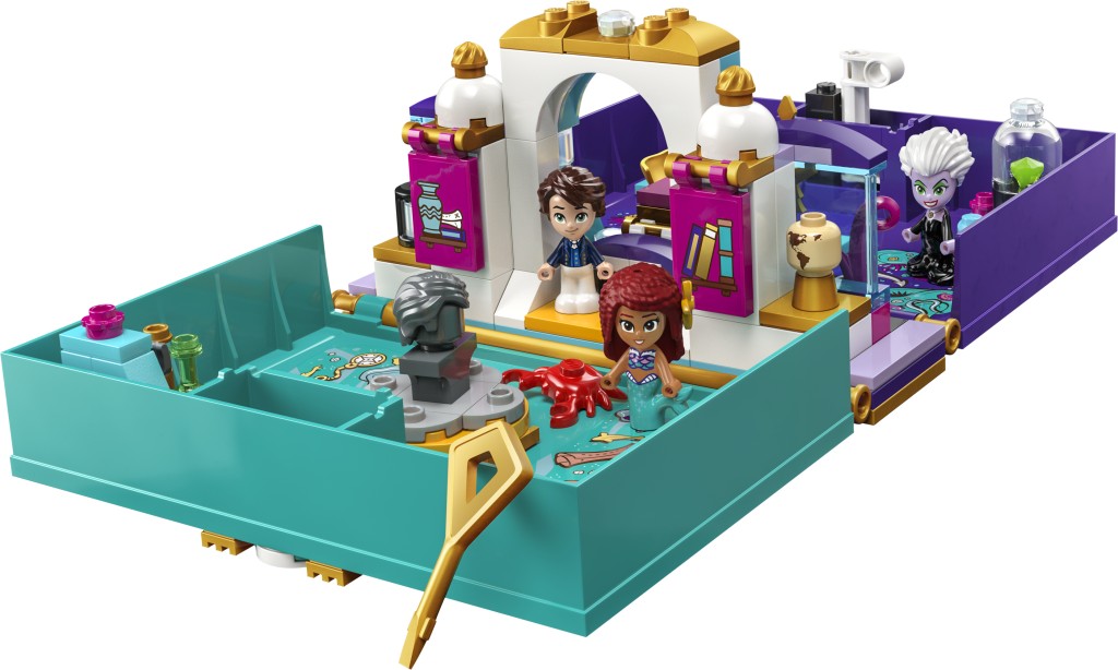 LEGO Disney 43213 Malá mořská víla a její pohádková kniha