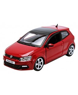 Bburago VW Polo GTi Mark 5 Červené 1:24