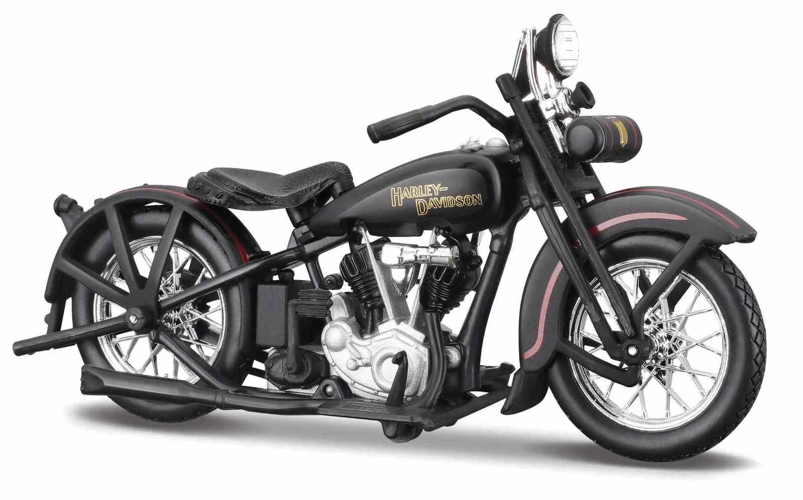 Maisto Harley Davidson 1928 JDH Twin Cam, černá, blister box, 1:18