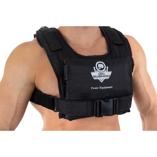 Zátěžová vesta DBX BUSHIDO krátká, 1-15 Kg