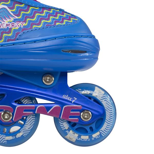 Nils Extreme NJ 4613 A kolečkové brusle, modré, vel.S (30-33)