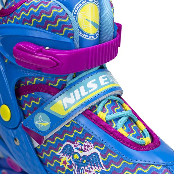 Nils Extreme NJ 4613 A kolečkové brusle, modré, vel.S (30-33)