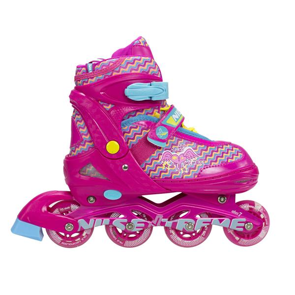 Nils Extreme NJ 4613 A kolečkové brusle, růžové, vel.L (38-41)