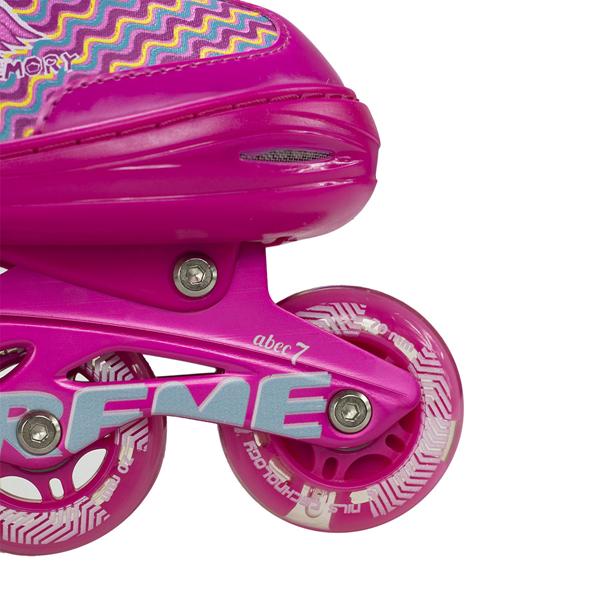 Nils Extreme NJ 4613 A kolečkové brusle, růžové, vel.L (38-41)