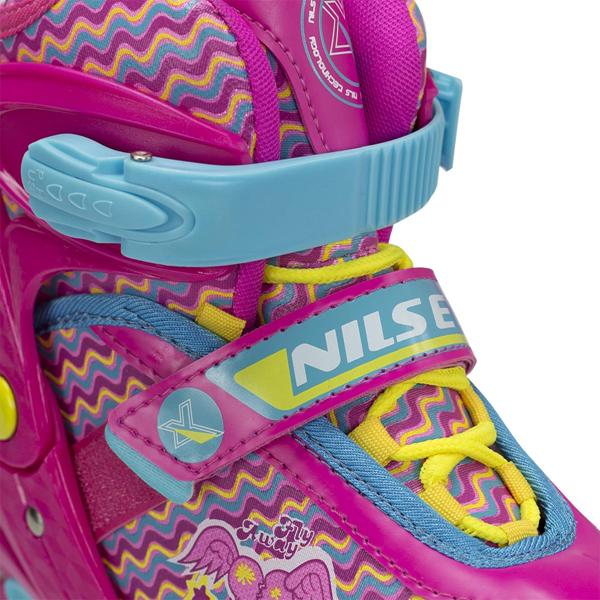 Nils Extreme NJ 4613 A kolečkové brusle, růžové, vel.L (38-41)