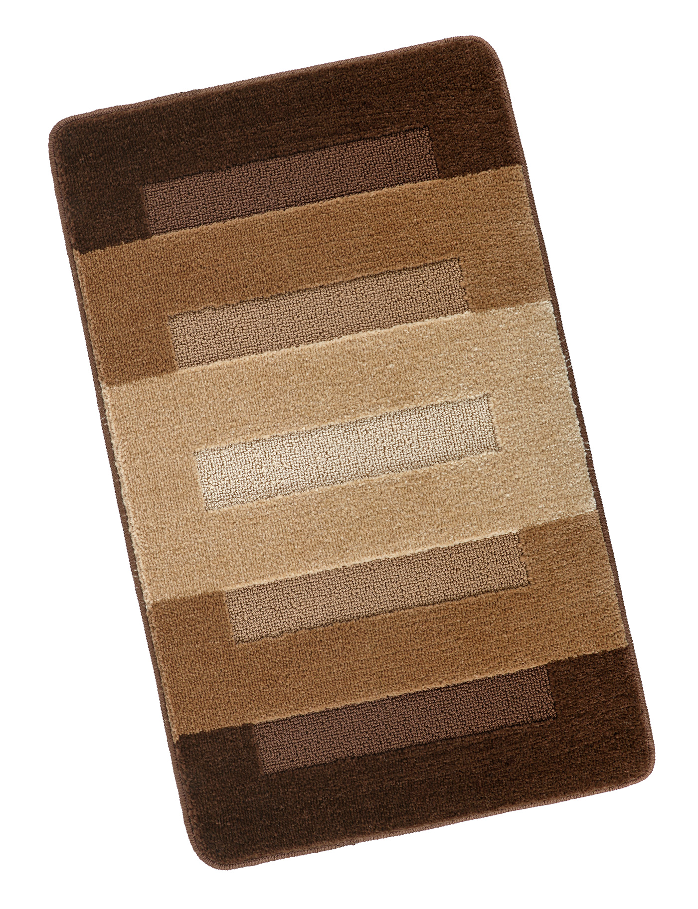 Bellatex BANY Koupelnová předložka, Parkety hnědé - 60x100 cm