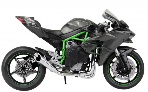 Maisto Motorka Kawasaki Ninja H2 R, Grey 1:12
