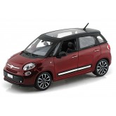 Bburago Fiat 500L, Červený 1:24