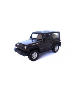 Welly Jeep Wrangler Rubicon, Šedý 1:34-39