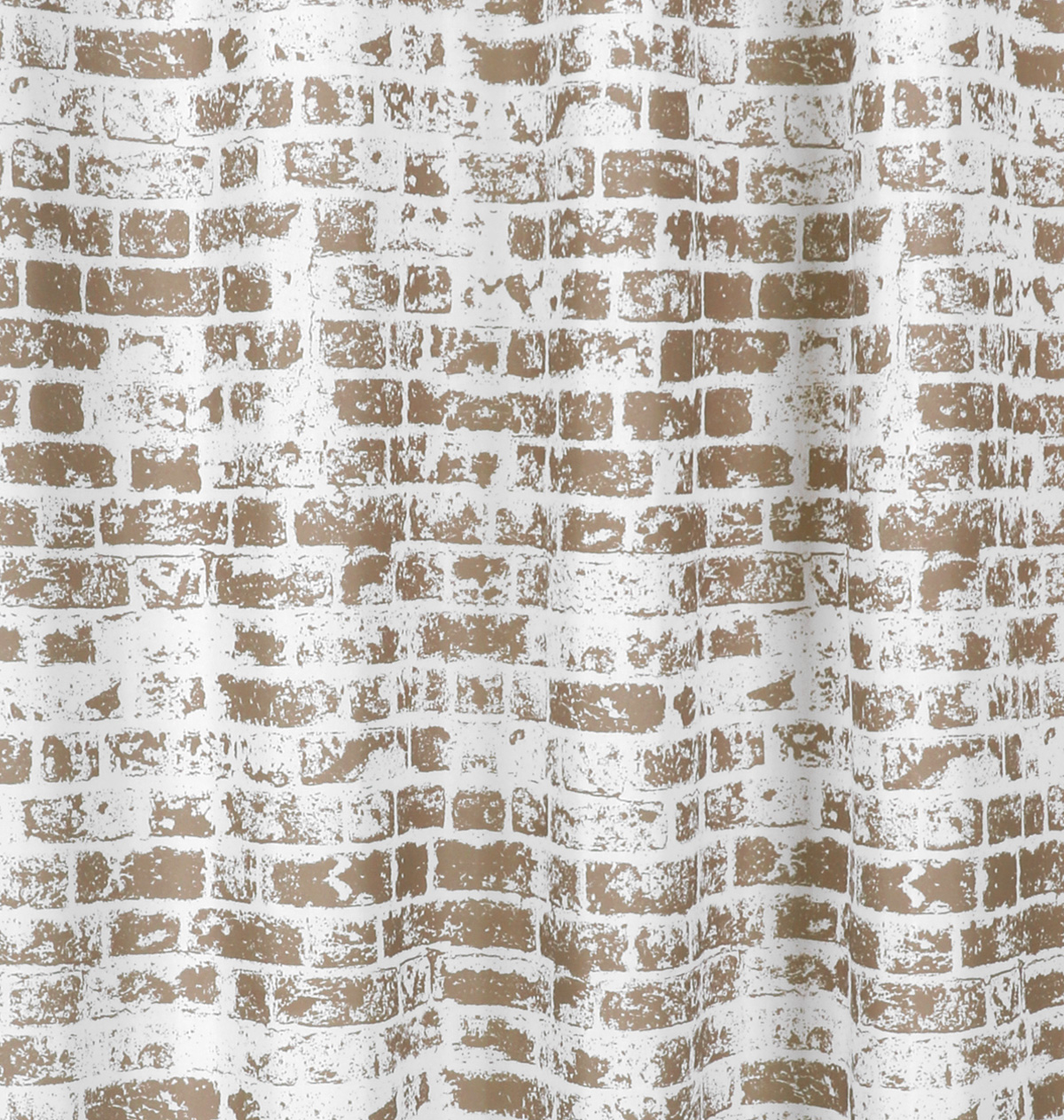 Bellatex Koupelnové závěsy - Zeď hnědá - 180x200 cm