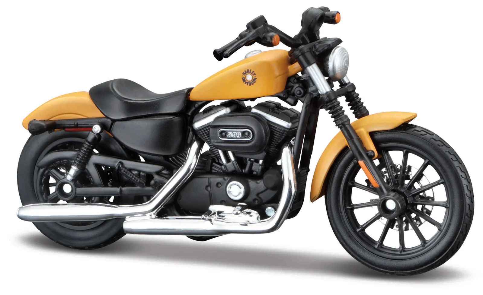 Maisto Harley Davidson Sportster Iron 883 (2014) matně zlatá, 1:18