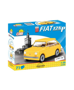 Cobi 24530 Fiat 126p Maluch, 1:35, 71 kostek