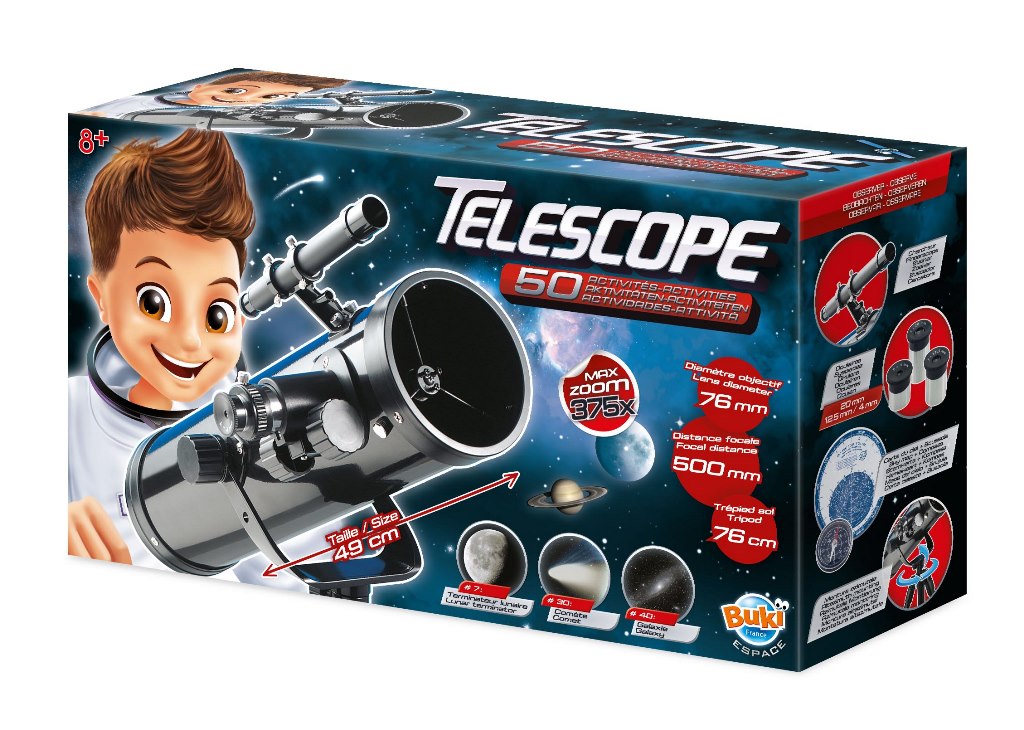 BUKI Astronomický teleskop 375x ZOOM