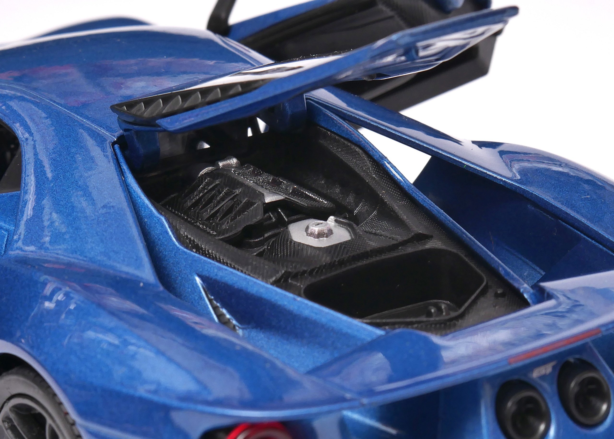 Welly Ford GT 2017, Modrý 1:24