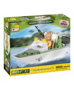 Cobi 2154 Small Army Hlídkový člun Shark 