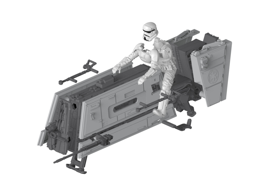 Revell Star Wars 06768 Imperial Patrol Speeder (1:28)