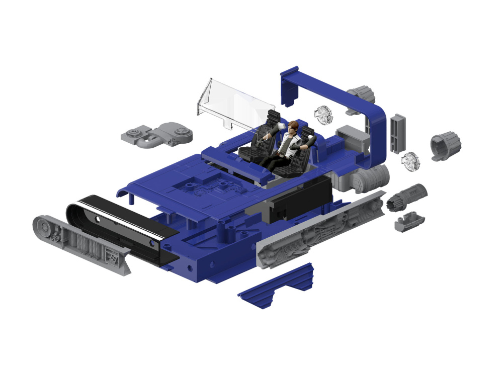 Revell Star Wars 06769 Han's Speeder (1:28)